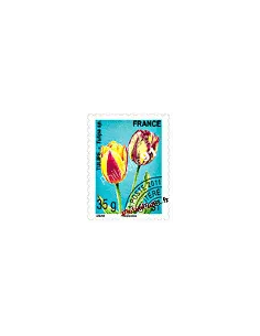 Timbre de France Préoblitéré n° 259 - Fleurs - Tulipe