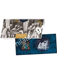 Souvenir philatélique Léonard Limosin, émailleur du roi, collection timbres France