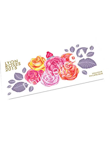 Souvenir philatélique n° 111, LYON ROSES 2015, collection timbres France