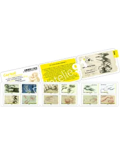Carnet de timbres le toucher, Collection timbres France
