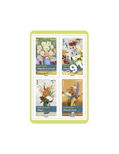 Carnet bouquets de Fleurs, Collection timbres France