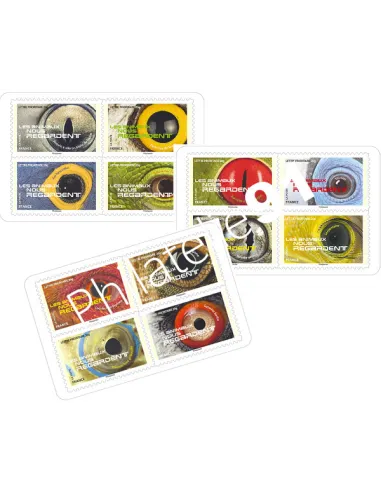 Carnet n° 1152,  Les animaux nous regardent, Collection timbres France
