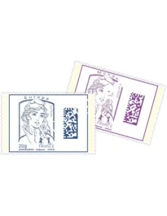 timbres Marianne DATAMATRIX, Collection timbres France