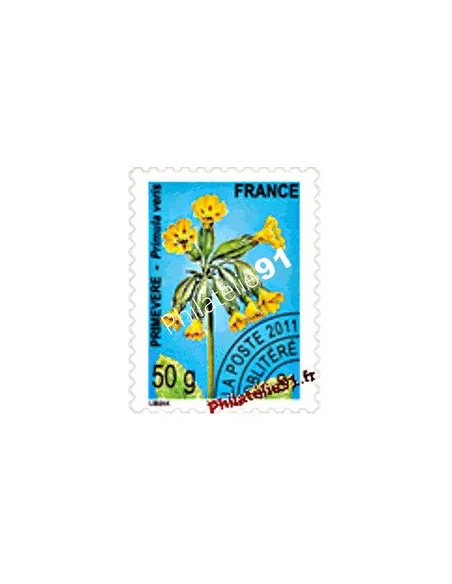 Timbre Préoblitéré n° 261 - Fleurs - Primevère