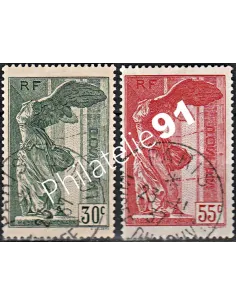 Timbre n° 354 à 355 oblitéré - collection timbres France