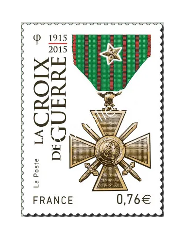 Timbre 4942, La Croix de guerre, collection timbres France