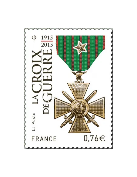 Timbre 4942, La Croix de guerre, collection timbres France