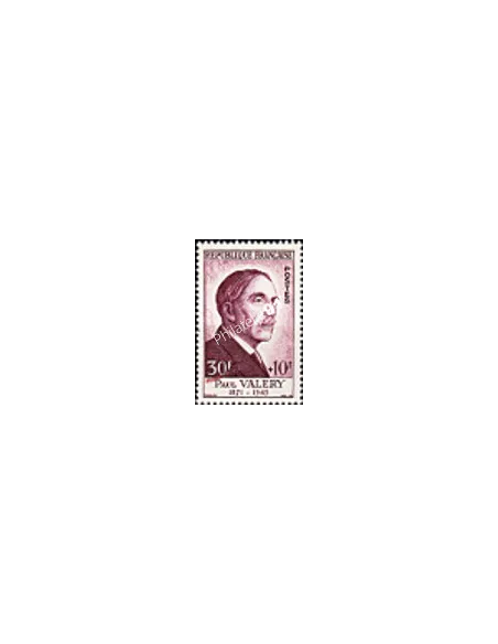 Timbre de France n° 994 - Célébrités du XIIIe au XXe siècles - Paul Valéry
