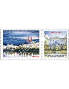 Timbre 4956,congrès de la FFAP, à Mâcon, collection timbres France