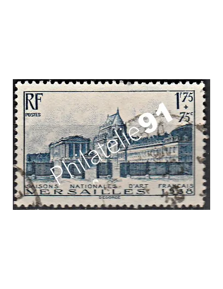 Timbre n° 379 oblitéré - collection timbres France