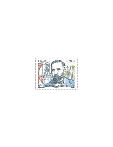 Timbre 4968,Martin Nadaud, collection timbres France