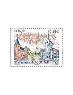 Timbre 4969, Fondation d’Haguenau, collection timbres France