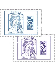 timbres Marianne DATAMATRIX, Collection timbres France
