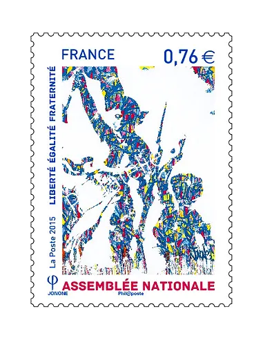 Timbre 4978, Assemblée Nationale, collection timbres France