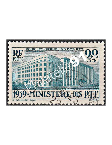 Timbre n° 424 oblitéré - collection timbres France