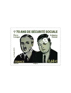 Timbre 4981, 70 ans de la Sécurité Sociale, collection timbres France