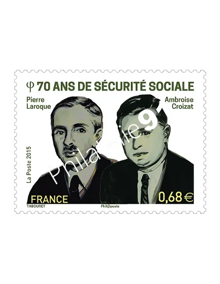 Timbre 4981, 70 ans de la Sécurité Sociale, collection timbres France