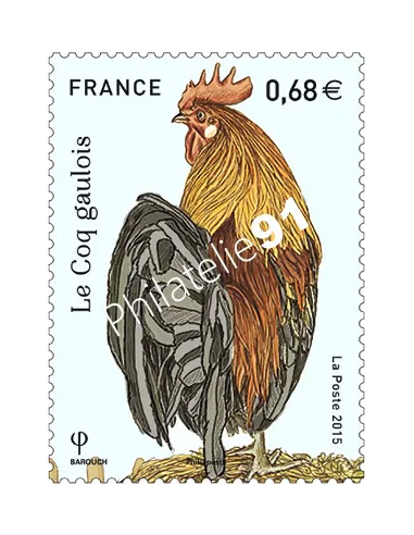 Timbre 5007, Le coq gaulois,collection timbres France