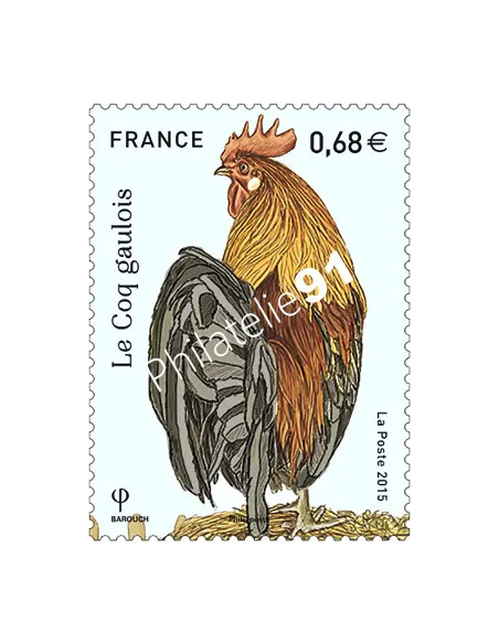 Timbre 5007, Le coq gaulois,collection timbres France