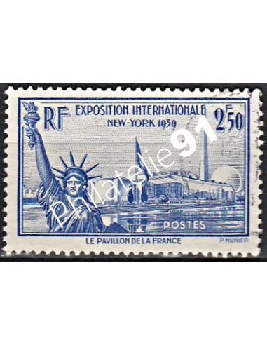 Timbre n° 458 oblitéré - collection timbres France