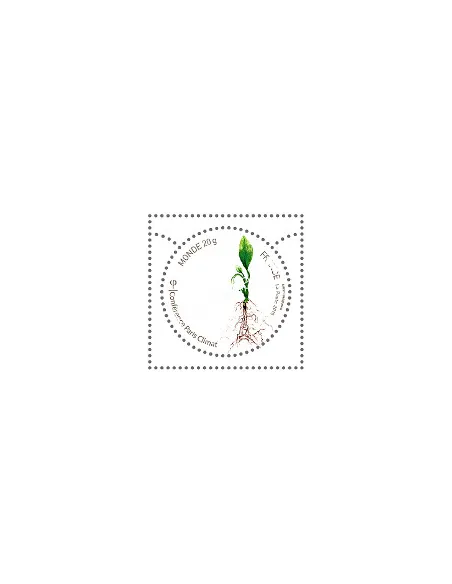 Timbre 5012, Conférence Paris Climat,collection timbres France