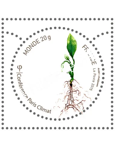 Timbre 5012, Conférence Paris Climat,collection timbres France