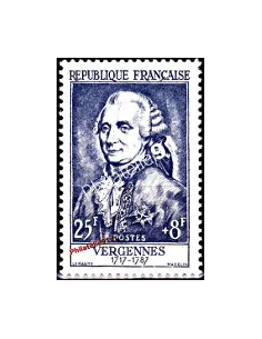 n° 1030 - Célébrités du XIIe au XXe siècle - comte de Vergennes