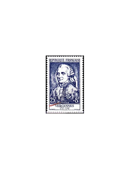 n° 1030 - Célébrités du XIIe au XXe siècle - comte de Vergennes