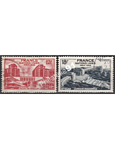 Timbre n° 818 à 819 oblitéré - collection timbres France