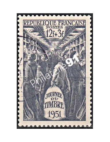 Timbre n° 879 oblitéré - collection timbres France