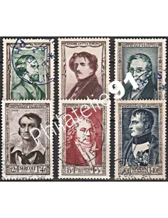 Timbre n° 891 à 896 oblitéré - collection timbres France