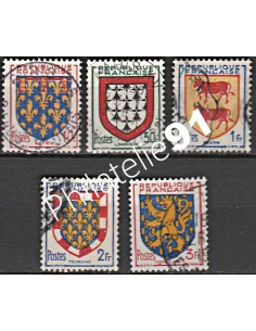 Timbre n° 899 à 903 oblitéré - collection timbres France