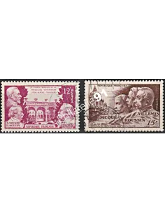 Timbre n° 897 à 898 oblitéré - collection timbres France