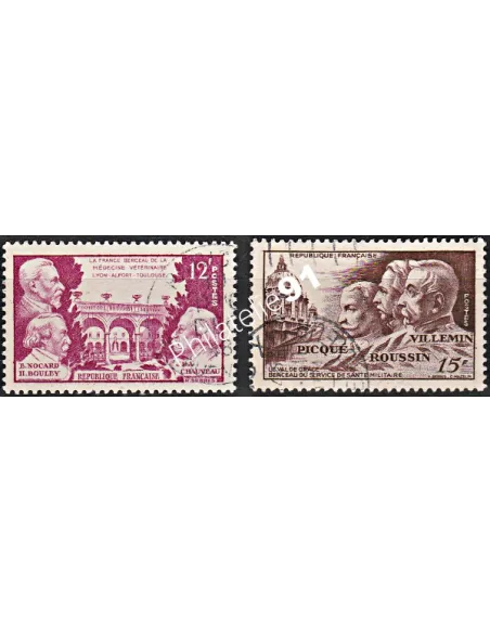 Timbre n° 897 à 898 oblitéré - collection timbres France