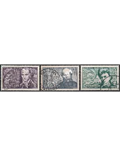 Timbre n° 908 à 910 oblitéré - collection timbres France