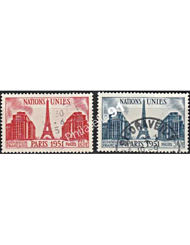 Timbre n° 911 à 912 oblitéré - collection timbres France