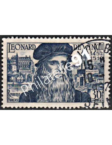 Timbre n° 929 oblitéré - collection timbres France