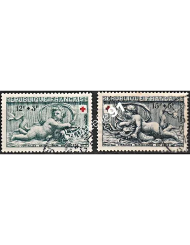 Timbre n° 937 à 938 oblitéré - collection timbres France