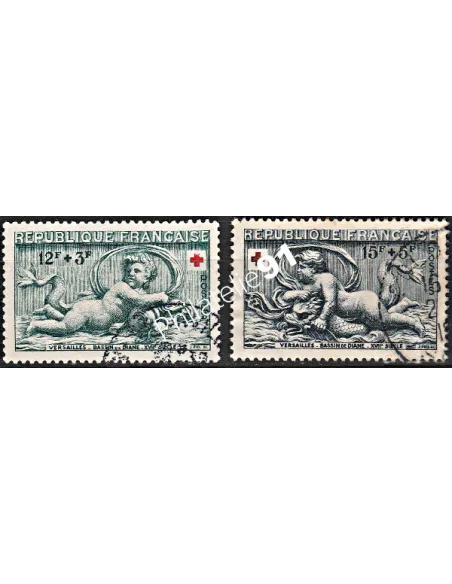 Timbre n° 937 à 938 oblitéré - collection timbres France