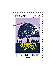 Timbre de Service n° 146 - Conseil de l'Europe - arbre (2010)