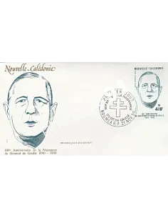 Enveloppes 1er jour - de Gaulle - Timbres Thématiques