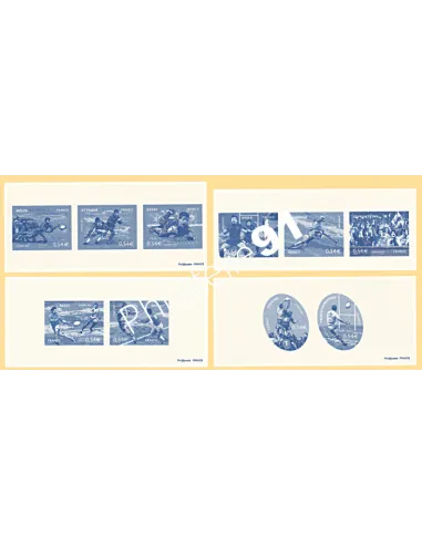 Gravures des Timbres n° 4063 à 4072 - Collection timbres France