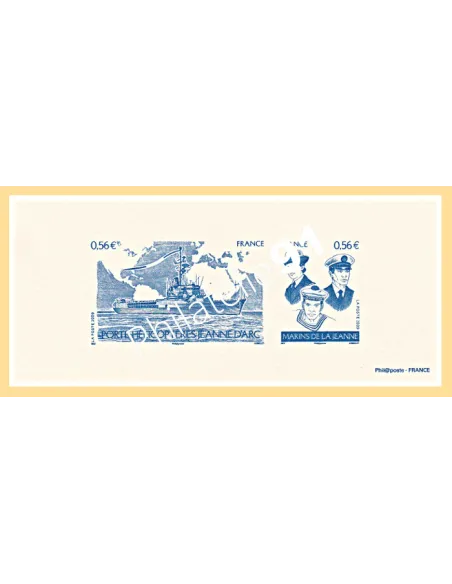Gravures des Timbres n° 4423 à 4424 - Collection timbres France
