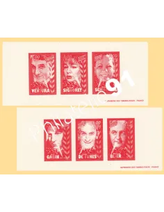 Gravures des Timbres n° 3187 à 3192 - Collection timbres France