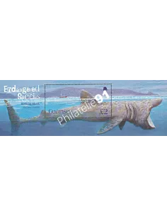 GUERNESEY - Bloc n° 57 - Requin-Pèlerin - Collection timbres Europe