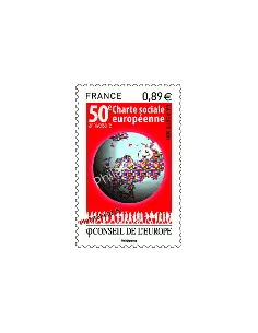 Timbre de Service - Conseil de l'Europe - Charte sociale européenne (2011)