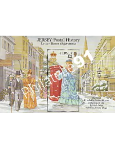 JERSEY - BF n°  44 ** - Histoire Postale (I) - Boites à lettres