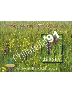 JERSEY - BF n°  51 ** - Orchidées sauvages - "Bangkok 2003"