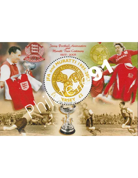 JERSEY - BF n°  60 ** - Centenaire de l'Association de Football de Jersey