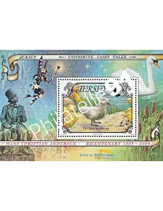 JERSEY - BF n°  62 **(BF 59 surchargé) - Contes célèbres - Le Vilain petit canard - "Nordia 2005"